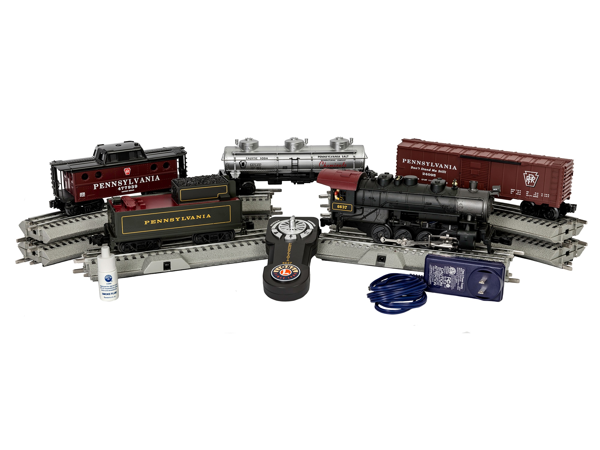 Pennsylvania Flyer Lionchief® 0-8-0 Freight Set with Bluetooth