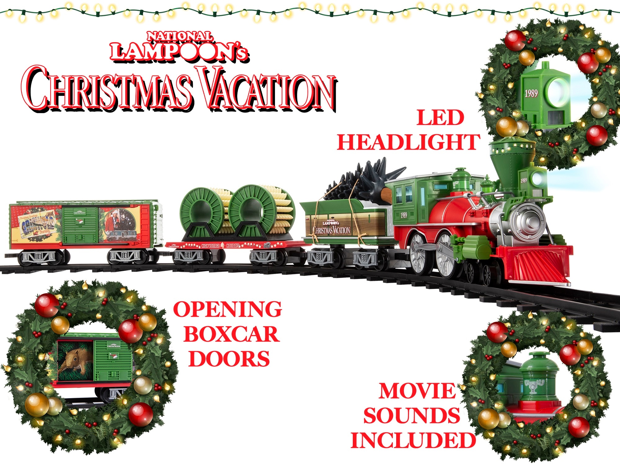 National Lampoon's Christmas Vacation Ready-To-Play Train Set