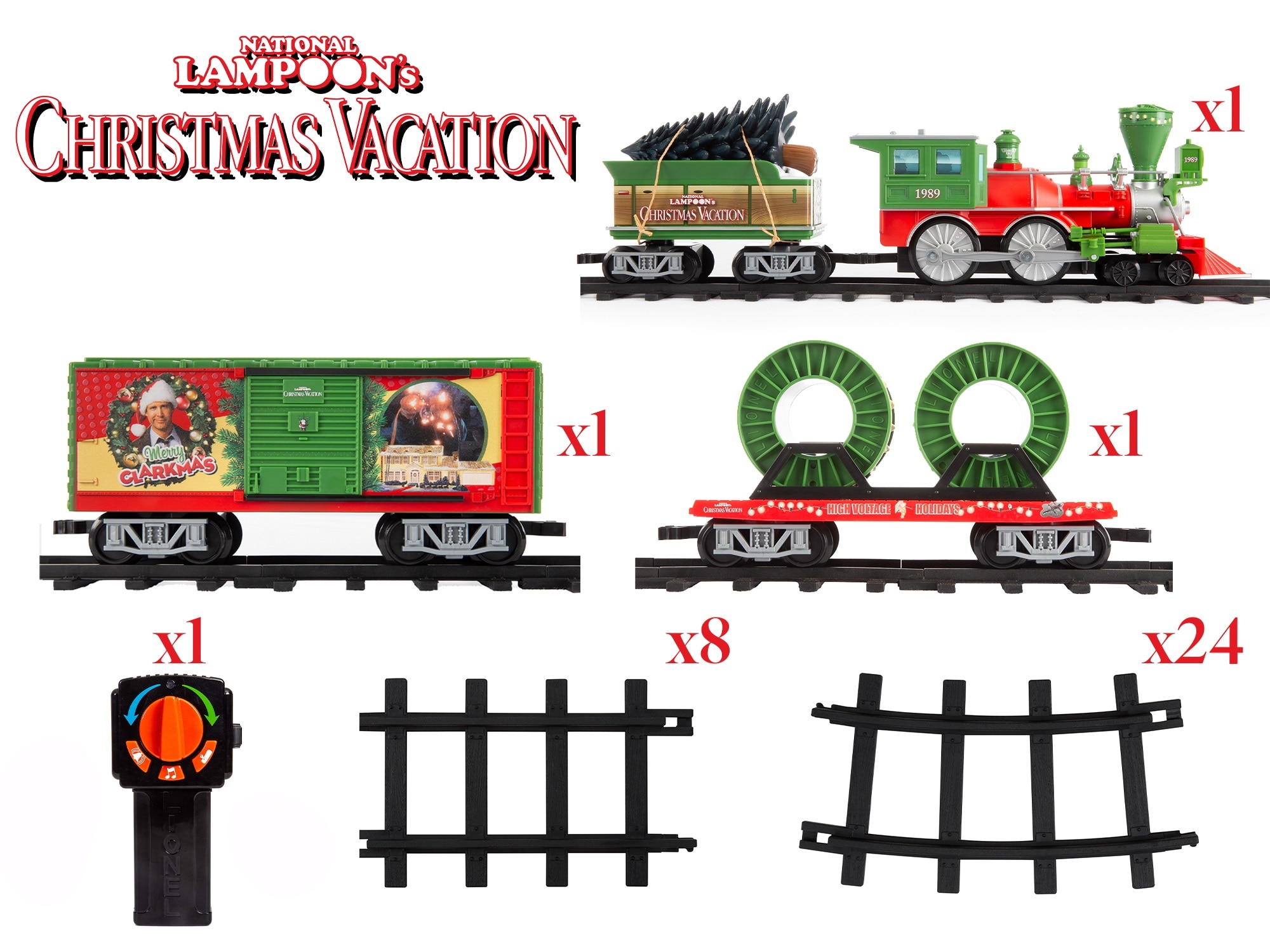 National Lampoon's Christmas Vacation Ready-To-Play Train Set