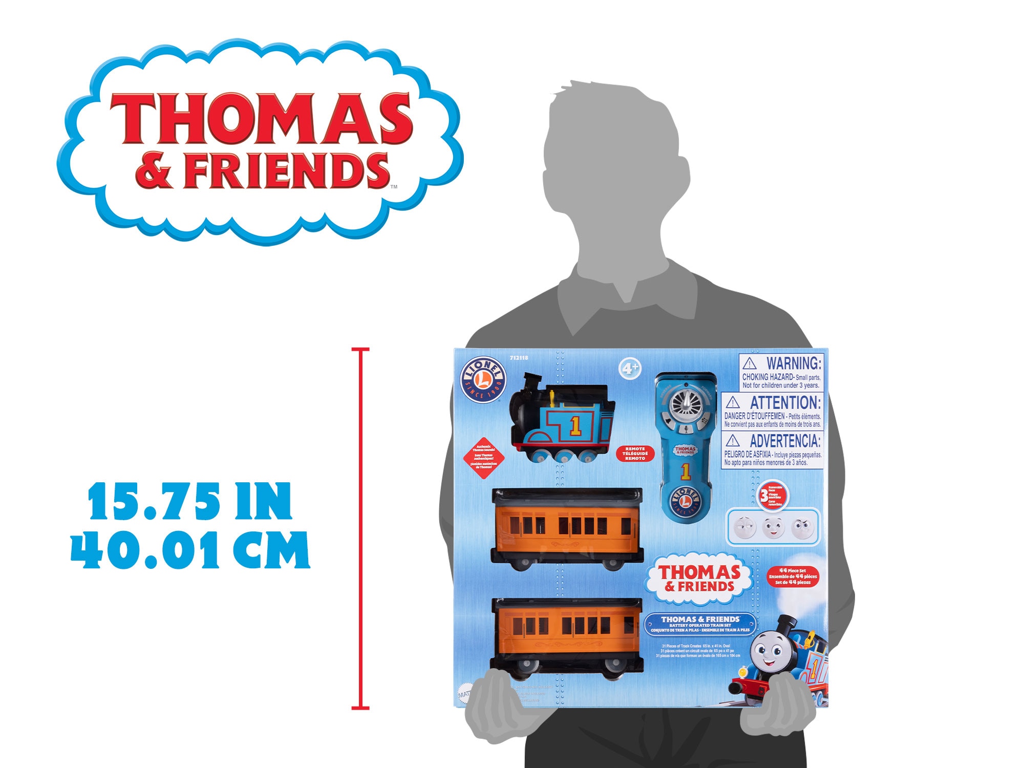 Thomas and Friends Battery Operated O-Gauge Train Set