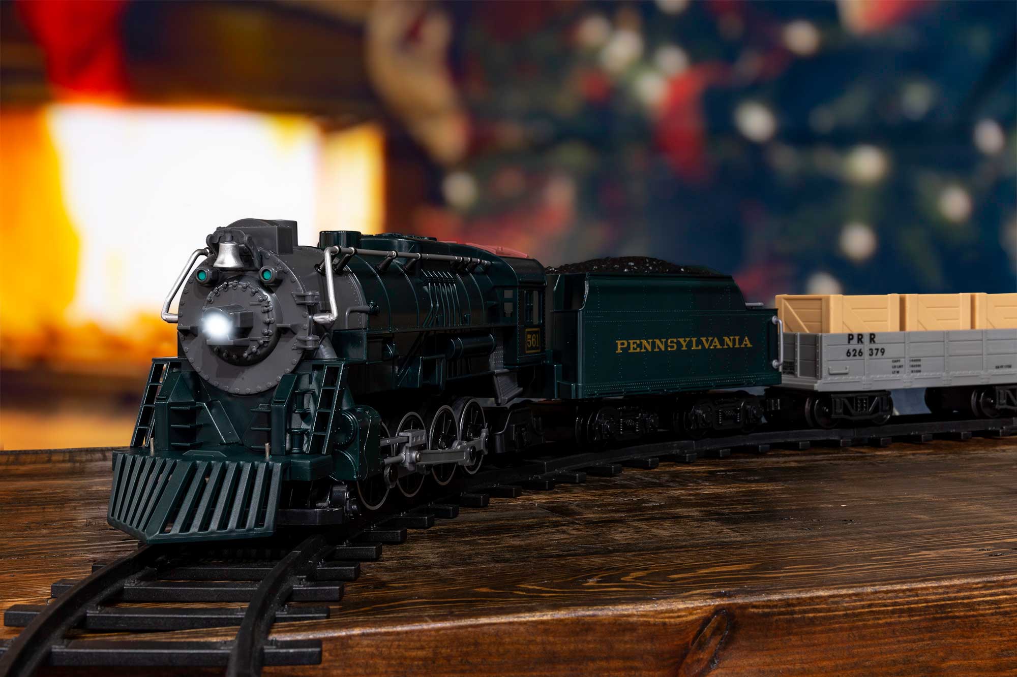 Pennsylvania Flyer Freight Ready-to-Play Train Set w/ Bluetooth