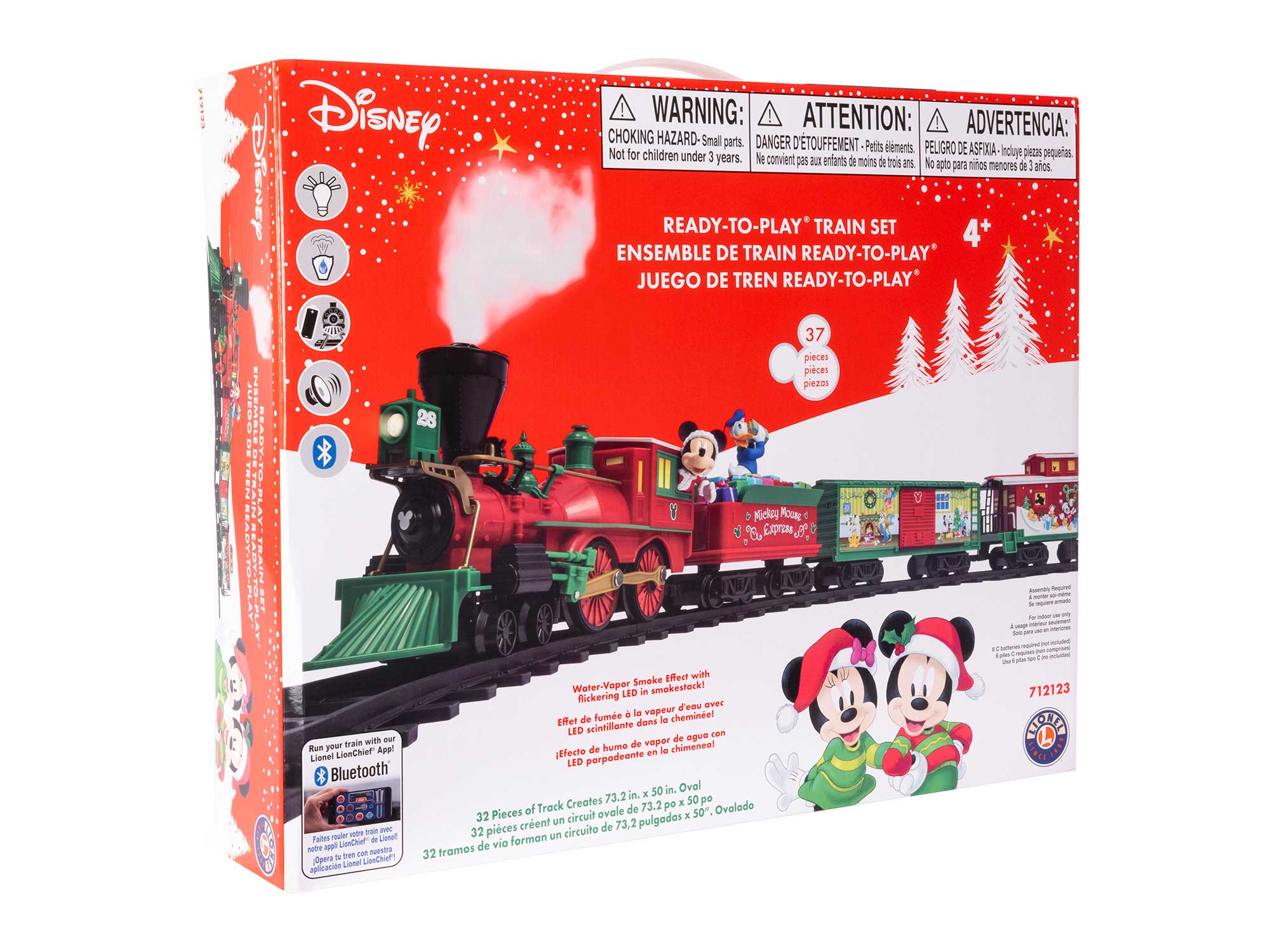 Disney Mickey Mouse Express Ready-to-Play Train Set w/ Bluetooth
