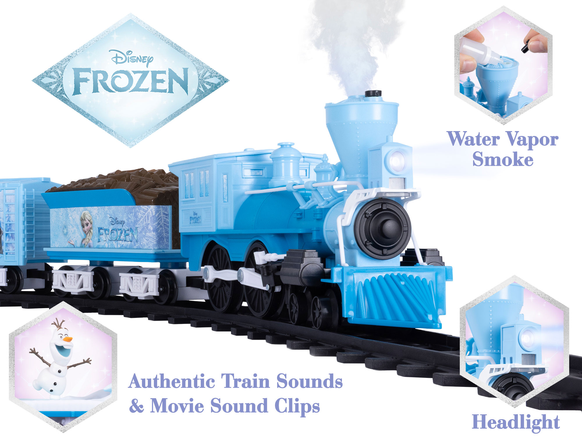 Disney Frozen RTP Train Set w/ Bluetooth