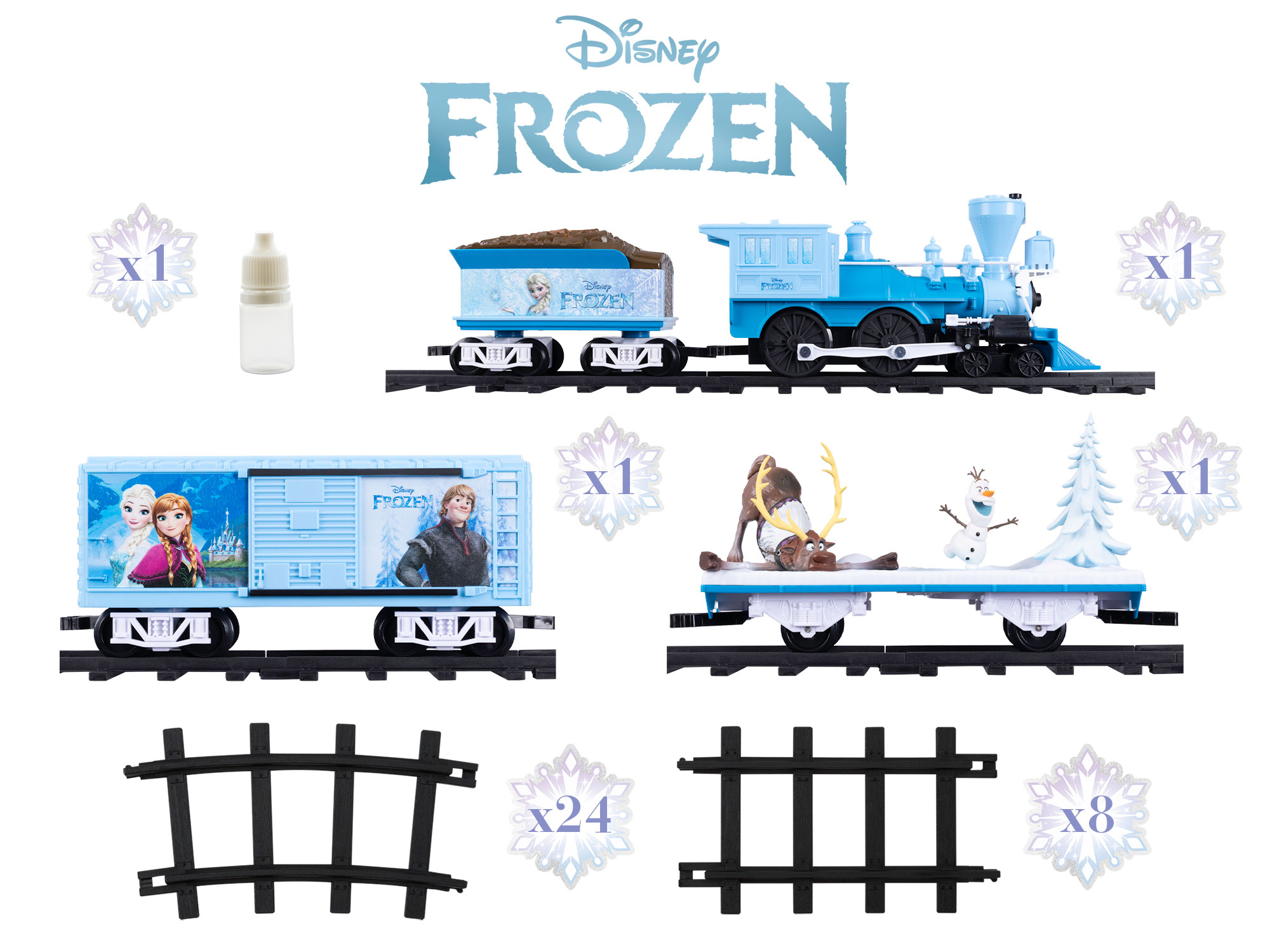 Disney Frozen RTP Train Set w/ Bluetooth