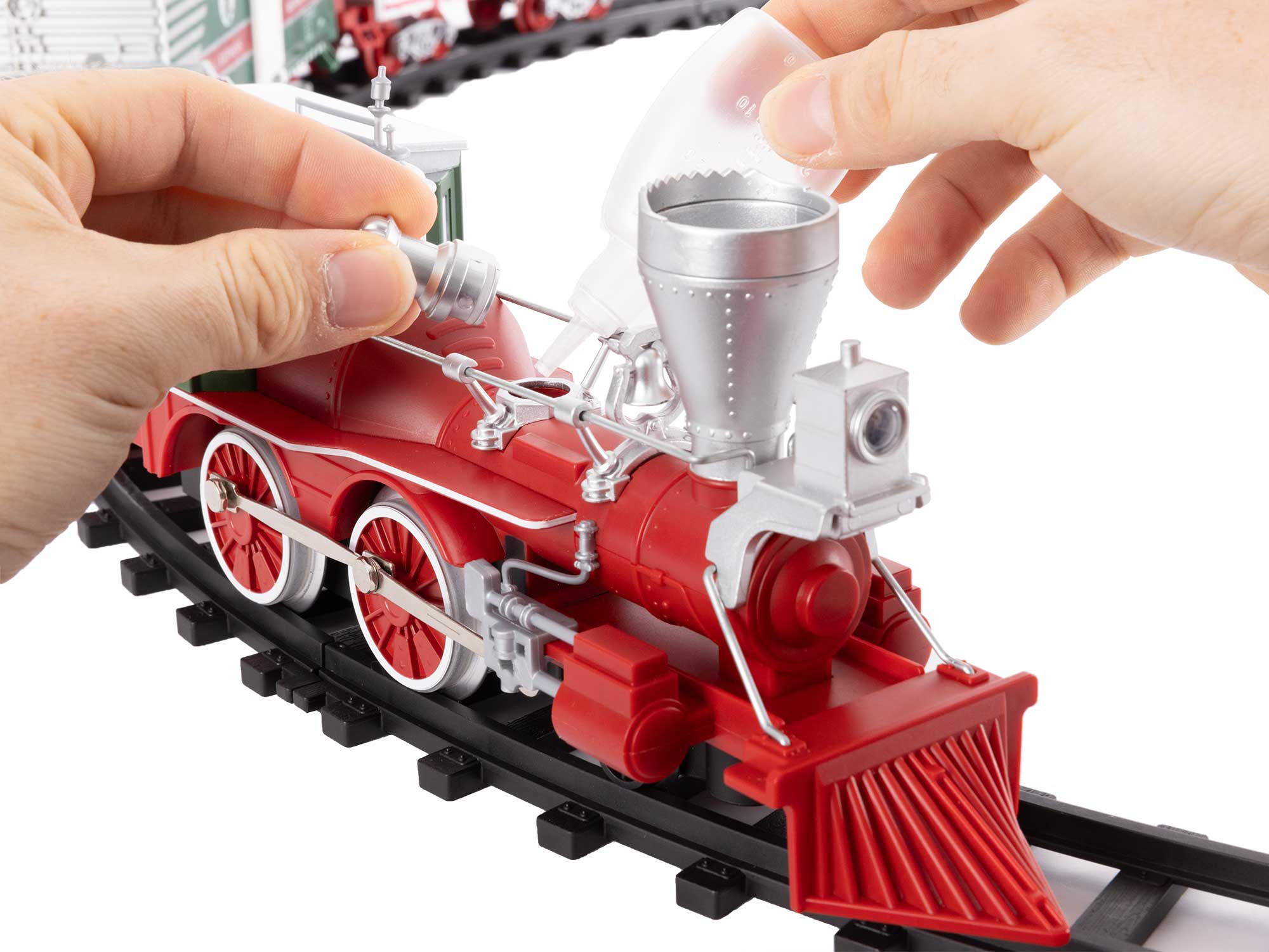 North Pole Express Battery Operated O-Gauge Train Set