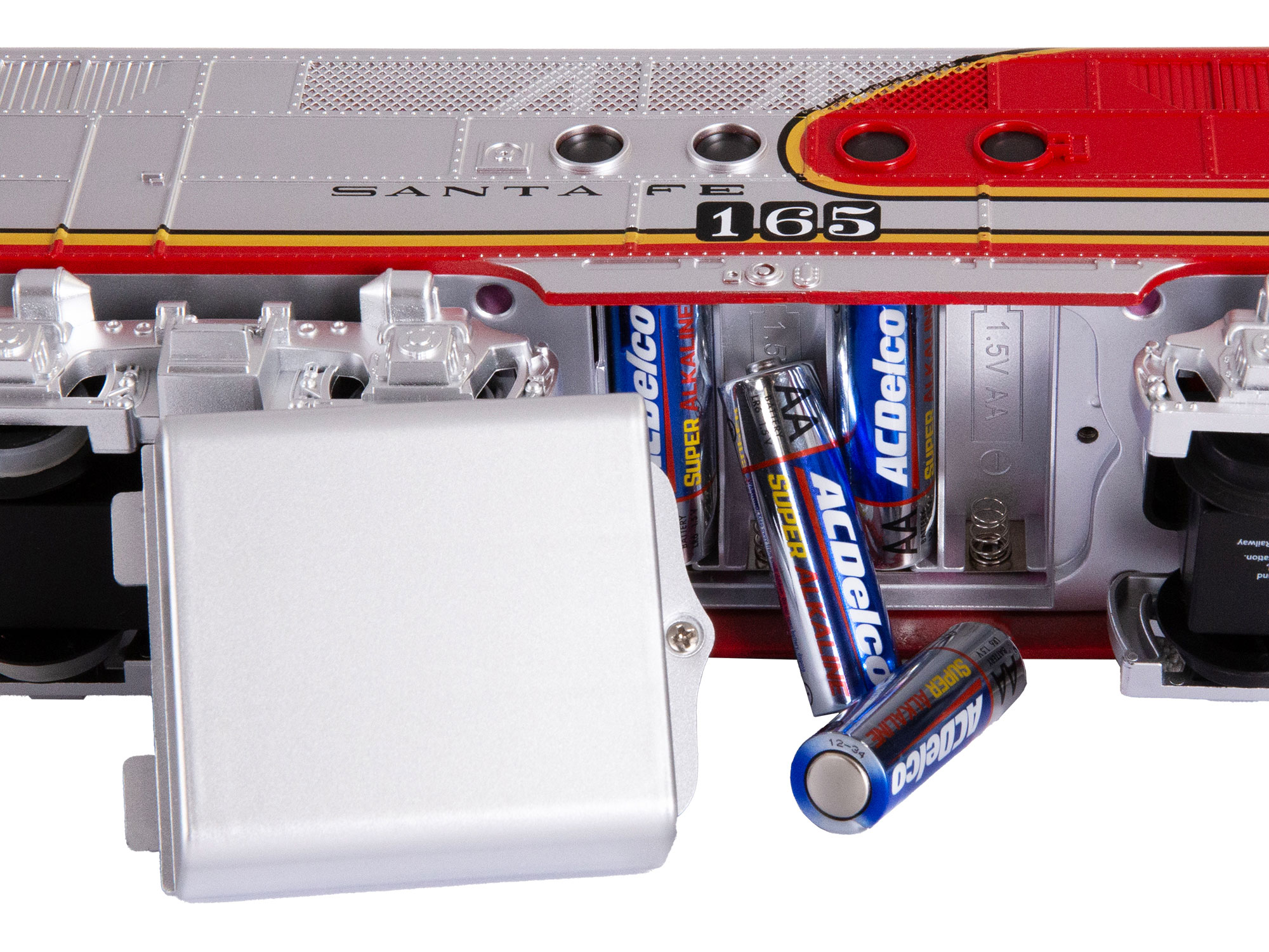 Santa Fe Flyer Freight Battery Operated O-Gauge Train Set