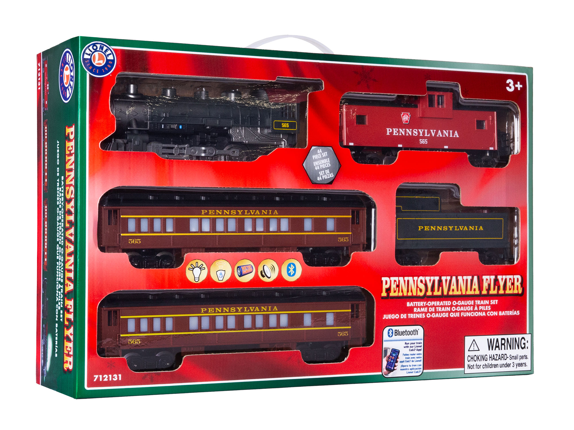 Pennsylvania Flyer Battery Operated O-Gauge Train Set