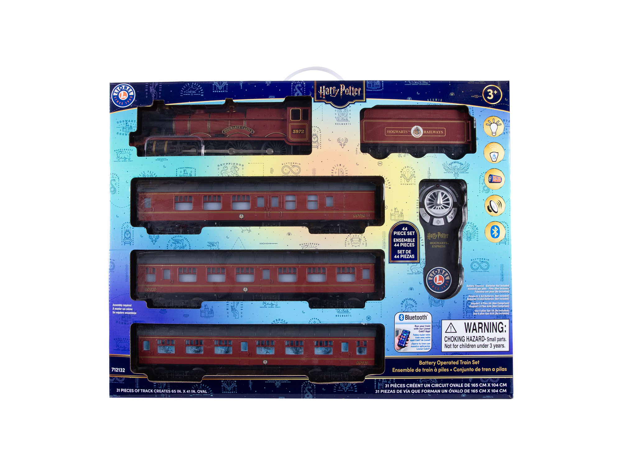 Hogwarts Express Battery Operated O-Gauge Train Set