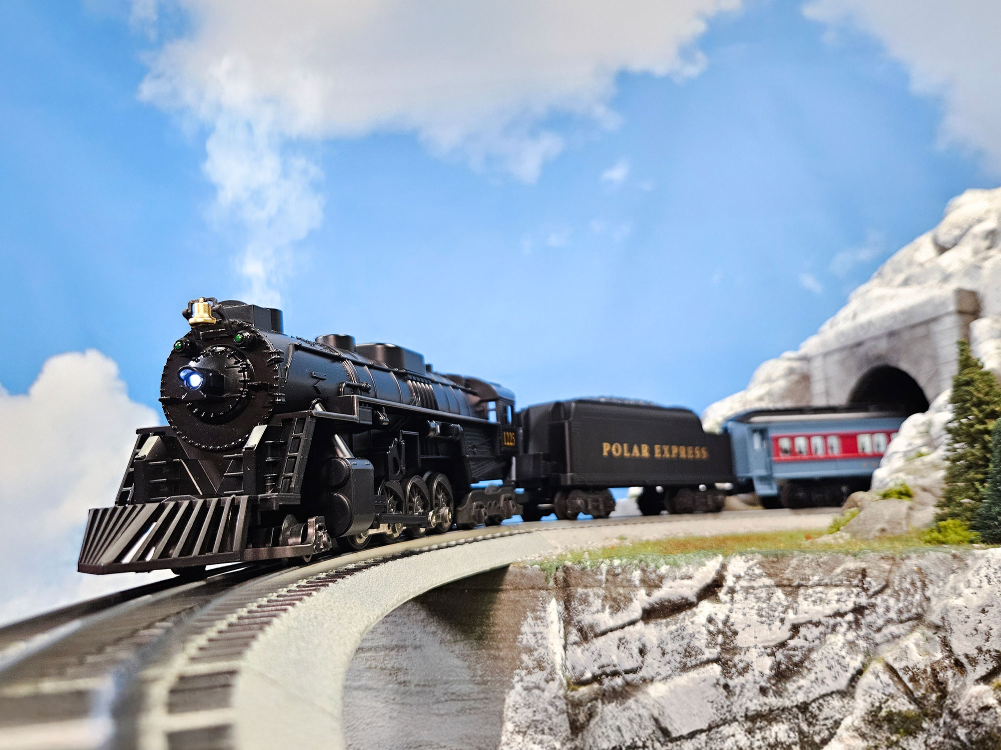 The Polar Express Battery Operated O-Gauge Train Set