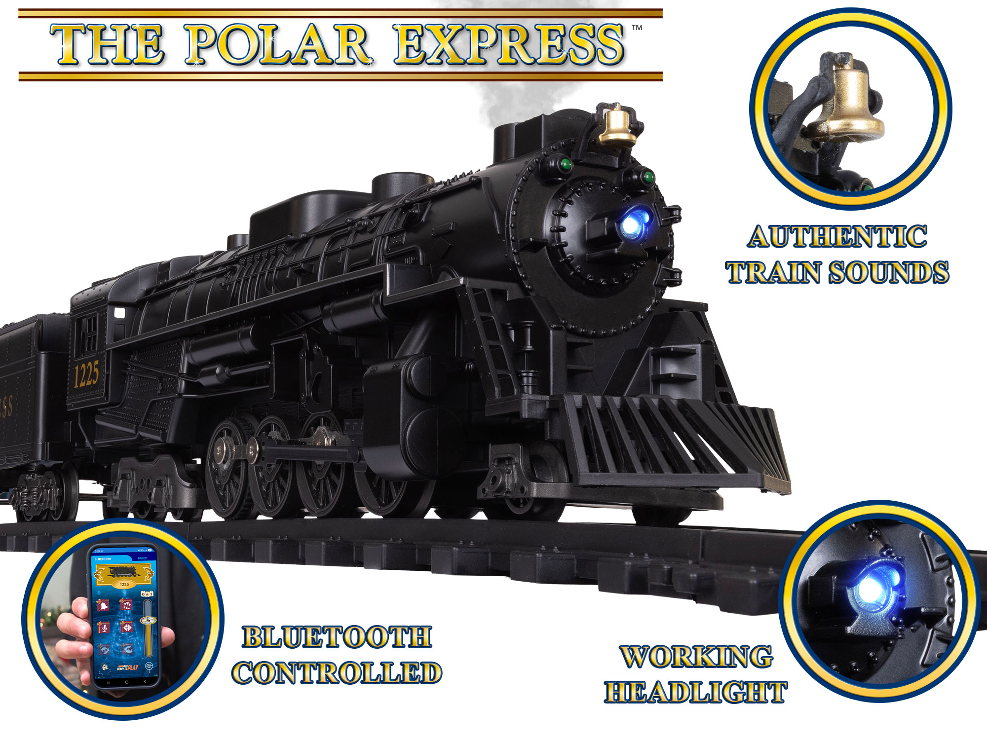 The Polar Express Battery Operated O-Gauge Train Set