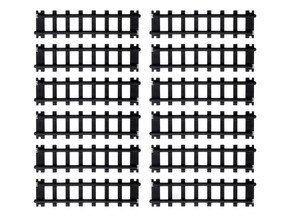 Battery O-Gauge 12pc Straight Track Pack